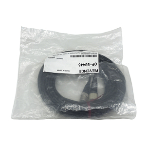 Câble IO-Link en aluminium Keyence OP-88446 M12 8 broches femelle 4 broches mâle 10m droit PVC IP68 Haute Tension 600V pour usage industriel - Product Image 2