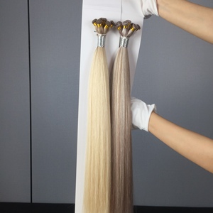 Extensiones de cabello humano Remy 100% de Dragonbeauty Factory, de 10 a 30 pulgadas, tejidas a mano, cabello ruso, color rubio, venta al por mayor. - Product Image 2