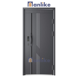 Ante ingresso turco di sicurezza Porte esterne esterne a <span class=keywords><strong>doppia</strong></span> foglia Porte blindate di tacchino - Product Image 2