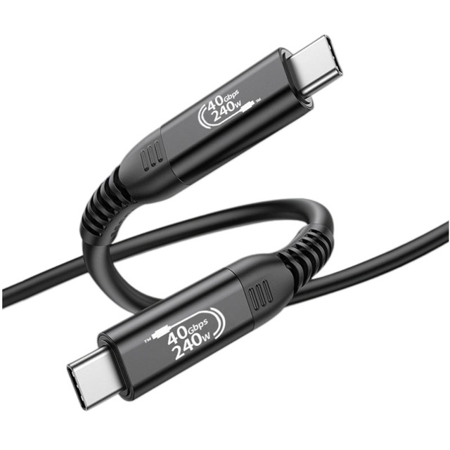 USB4 Type-C 40Gbps Data Transmission 8K Video Cable High Resolution,E-MARK Chip,USB-IF Certificate