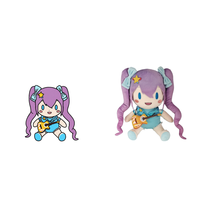 Nouvelle Arrivée Peluche en Coton Personnalisable Fufu, Poupée Anniversaire Miku sous Licence Sega, Logo Personnalisé Anime