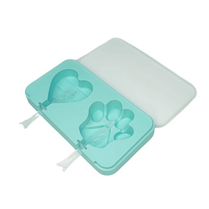 Silicone Ice Mold Popsicle Trays Food Grade Quick Freeze Mold For Ice Cream Making With Sticks Multi Shape Design - Product Image 4