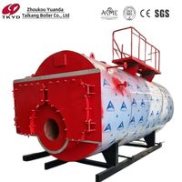 Chaudière à vapeur au gaz naturel de grande capacité de 20 tonnes, 14 MW, entièrement automatique, pour raffinerie de sucre