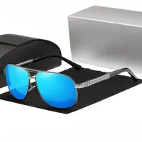 Lunettes de soleil carrées Everglint Optical Timeless Pilot à double pont pour homme, monture dorée classique, légères, à bordure complète, protection UV400, pour l'extérieur