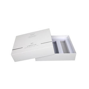 Boîtes en carton rigide de luxe personnalisées pour produits de soin de la peau, emballage avec couvercle et base, boîte cadeau en papier - Product Image 2