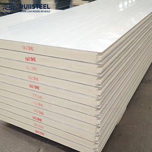 Panneaux sandwich en polyuréthane PU de haute qualité de 100 mm avec un prix compétitif pour une isolation épaisse - Product Image 3