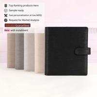 Yihe FB TK Saffiano Epi 27 Classeur à anneaux agenda A5 coloré existant pour inserts avec onglets séparateurs/poches pour classeur