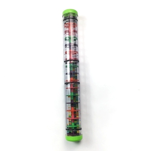 Vente en gros de bâtons de pluie transparents en plastique, instrument de percussion Orff pour bébés et tout-petits, stimulant sensoriel - Product Image 2