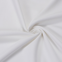 Tela Elástica de Seda de Leche de 220 g/m² para Ropa de Casa, 75D Poliéster Spandex, Suave y Agradable al Tacto para Pijamas y Ropa de Dormir