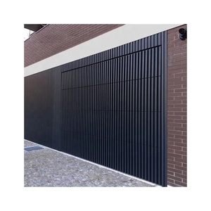 <span class=keywords><strong>Porte</strong></span> <span class=keywords><strong>de</strong></span> <span class=keywords><strong>garage</strong></span> <span class=keywords><strong>sectionnelle</strong></span> moderne en aluminium sur mesure, isolation thermique, commande électrique automatique à distance, antivol, silencieuse pour villa - Product Image 4