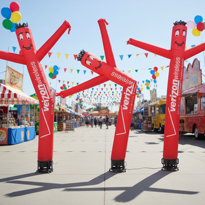 Inflable Publicitario Personalizado con Ventilador Incorporado, Diseño de Coche de Helados, Lavado de Autos, Flor, Payaso, Chef, Mono, Mini Rojo, <span class=keywords><strong>Restaurante</strong></span>, Cerveza, Aire, Cielo - Product Image 5