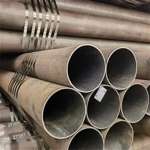 SS400 Black Carbon Steel Pipe Tube