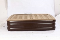 Matelas gonflable King Size Lit double pour maison et camping avec pompe Gonflage et dégonflage automatique prêt pour la livraison