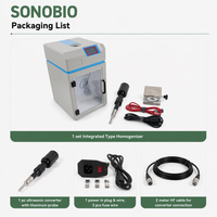 Sonicateur ultrasonique 1200W avec sonde en alliage de titane de 20 mm, processeur d'échantillons de laboratoire OEM pour la lyse cellulaire, l'extraction et l'homogénéisation