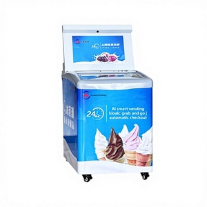 Distributore Automatico Self-Service di Gelati e Ghiaccioli Intelligente 24 Ore su 24 con Visione AI e Armadio ad Apertura Automatica - Product Image 1