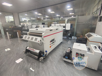 Imprimante DTF rapide 24 pouces quatre têtes la plus populaire A3 60cm 4 têtes I3200 I1600 Xps600 600 sans secoueur de poudre vertical prix de la machine