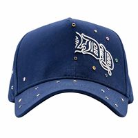 Casquette de baseball streetwear en stock, broderie 3D, design lettres, ajustable, unisexe, visière incurvée, style hip-hop décontracté, tendance