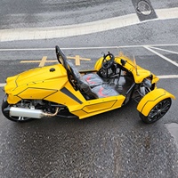 Ego, nouvelle voiture de sport électrique à trois roues convertible, 2 places, batterie au lithium, autonomie de 80 à 150 km, vitesse de 80 à 120 km/h