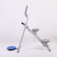Grimpeur Vertical Pliable Usage Domestique Fitness Machine D'exercice Grandes Pédales Guidon Réglable Conception Pliante Compacte