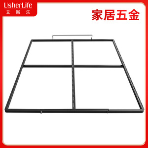 Esle Bed <b>Frame</b> Black Metal Zinc Alloy Industrial Design Bedroom Furniture Support <b>Frame</b> - Product Image 5
