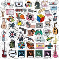 Adornos de Aleación de Zinc Estilo Medio Oriente, Decoración para el Hogar, Herramientas de Manualidades, Accesorios de Fotografía, Pegatinas para Teléfono, Retro