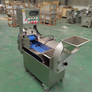 Máquina Cortadora y Picadora de Vegetales Automática de Alta Velocidad Directa de Fábrica con Deflector Antisalpicaduras para Vegetales Congelados Medianos - Product Image 3