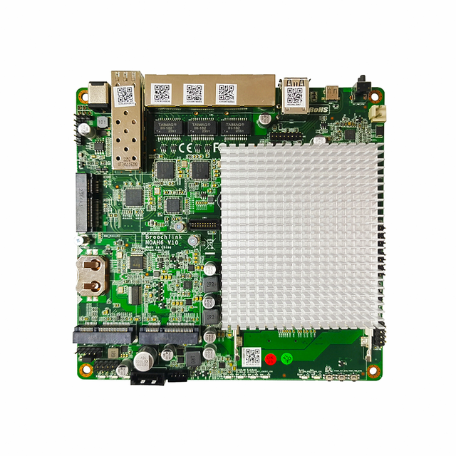 TPM 2.0 Pfsense Firewall Router Pc 3*RJ45 1* SFP Rackmount Mini Computer TPM2.0 Firewall Router Motherboard with TPM 2.0 Onboard