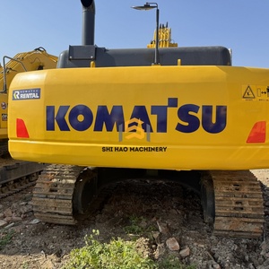Excavatrice hydraulique sur chenilles Komatsu PC350 d'occasion de 35 tonnes, économique en carburant et puissante pour les projets de construction - Product Image 2