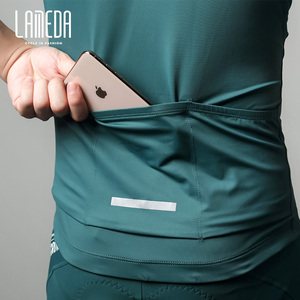 Maillot de Ciclismo Profesional <span class=keywords><strong>LAMEDA</strong></span> para Hombre, Personalizado, Manga Corta, Ropa de Ciclismo de Alto Rendimiento para Equipo - Product Image 5