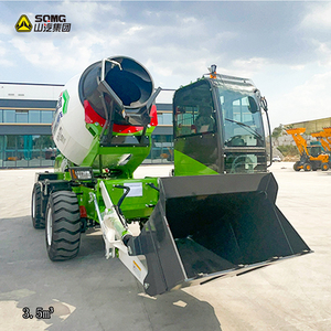 Auto betoniera 2.6 / 3.5 / 4 volumetrica pompa di cemento Auto-Loading cemento betoniera camion per la vendita - Product Image 2