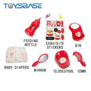 Juego <span class=keywords><strong>de</strong></span> simulación, carrito sombrilla <span class=keywords><strong>de</strong></span> plástico con vajilla, muñeca <span class=keywords><strong>de</strong></span> <span class=keywords><strong>juguete</strong></span>, cochecito <span class=keywords><strong>de</strong></span> bebé - Product Image 4