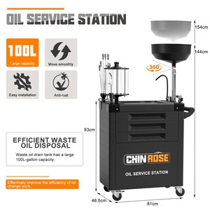 Workshop Garage Factory Stainless Steel Car Repair 61pcs <strong>Tool</strong> Set <strong>Tool</strong> Trolley Oil Service <strong>Station</strong> - Product Image 3