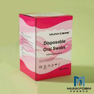 Tamponi di spugna orale monouso dentale per la cura orale con bocca monouso spugna testa materiale più pulito strumenti per la pulizia dei denti - Product Image 6