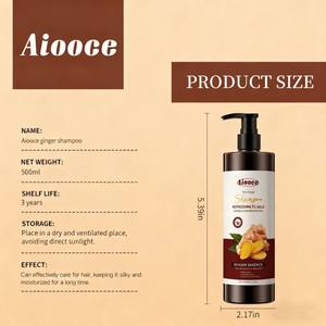 Shampooing et revitalisant au gingembre nourrissant et hydratant pour <span class=keywords><strong>cheveux</strong></span> secs et abîmés, luxe hôtelier - Product Image 4