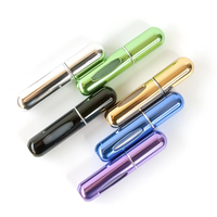 5ml 8ml Fond Mini Bouteilles De Parfum Rechargeables En Aluminium Voyage Taille Parfum Atomiseur Vaporisateur