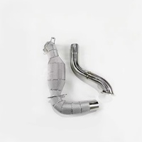 Tuyau d'échappement de performance pour Mercedes-Benz GLB35 AMG 2.0T 2019-2023, Downpipe isolé 100/200/300CELL, Amélioration de puissance de course