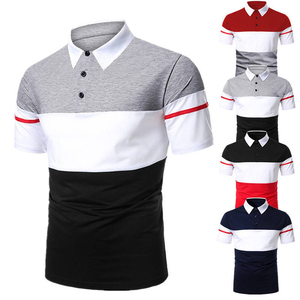 Bán Buôn Của Châu Âu Và Mỹ Mới Chất Lượng Cao Top Tấm Người Đàn Ông Của Polo Áo Sơ Mi Cộng Với Kích Thước Người Đàn Ông Của T-Shirts - Product Image 1