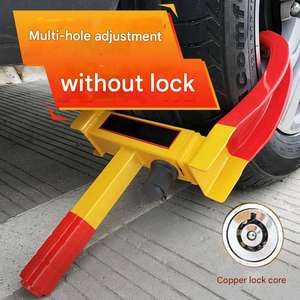 Verrou de <span class=keywords><strong>roue</strong></span> antivol en acier pour camions, SUV, fourgonnettes, camping-cars, accessoires de volant, pièces intérieures automobiles, vente chaude en France - Product Image 4