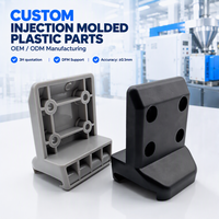 Fabricant de pièces moulées par injection plastique sur mesure, pièces en plastique PP PE Nylon ABS, services OEM pour l'électronique et l'automobile