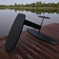 Planches de Foil Légères pour Pumping 83cm, Planche de Surf Foil en PVC, EPS et Carbone, Hydrofoil Wingfoil pour Pumping, Jeux Aquatiques et Surf
