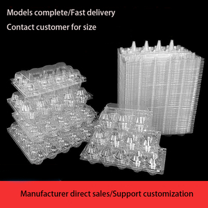 Factory Direct Supply 12 18 Holes 24 30 Cells Pvc Plastic Clear <strong>Egg</strong> Packaging Container Plastic <strong>Quail</strong> <strong>Egg</strong> <strong>Tray</strong> - Product Image 3