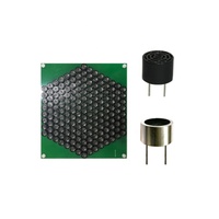 Baru dan asli 10mm 40kHz Sensor posisi ultrasonik pemancar dan sensor penerima