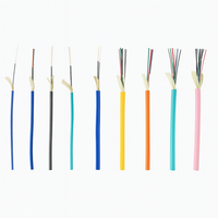 Câble de cordon de raccordement à fibre optique SM/MM OS2, veste en PVC OM1 OM2 OM3 OM4 OM5 G.652D G.657A2 LSZH