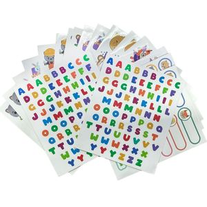 Etiqueta engomada impermeable de 26 letras para etiquetas de embalaje de educación infantil - Product Image 5