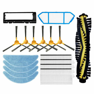 Brosse centrale de rouleau principal de remplacement noir et jaune adaptée aux pièces d'aspirateur robotique <span class=keywords><strong>NEATSVOR</strong></span> X500/600 Pro Tesvor X500 Pro T8 M1 - Product Image 4