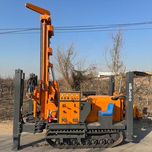 200m 크롤러 유압 로타리 지반 기술 코어 토양 드릴 장비 시추공 물 펌핑 기계 공기 압축기로 작동 - Product Image 1