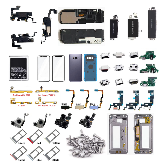 Cell Phone Repair Mobile Parts Mobile Phone Spare Parts for Different Brands Replacement for iphone for samsung Spare Parts