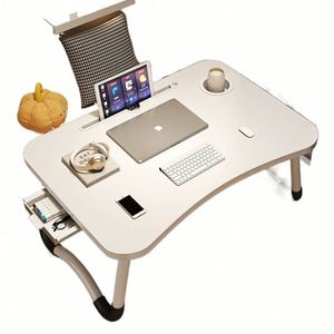 Nouveau bureau pliable pour ordinateur portable pour lit et canapé, bureau portable pour ordinateur portable, plateau de lit, table de bureau pour l'étude et la lecture, plateau de lit - Product Image 1