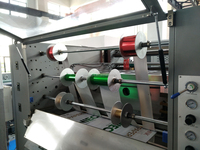 Tym2000jt rolo fed web de 2m, equipamento da máquina de estampagem de folha quente automática para cosméticos