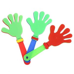 Vente en gros de claquettes en plastique PP, instrument de musique de football, mini claquettes, claquettes sonores pour fête - Product Image 4